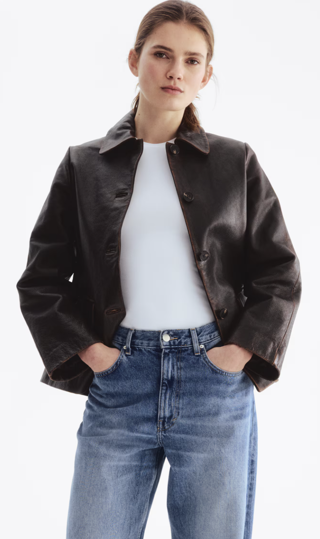 H&amp;amp;M , Leather Jacket