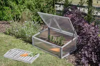 mini greenhouse in grey