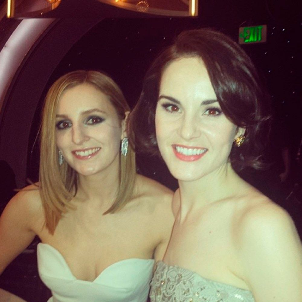 Laura Carmichael and Michelle Dockery