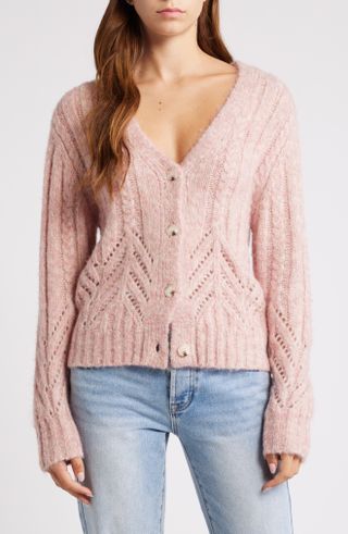 All in Favor, Cardigan de ponto misto