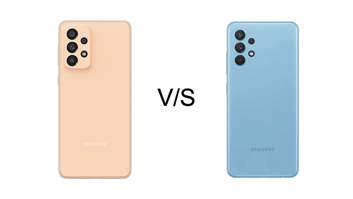 Samsung Galaxy A33 5G gegen A32 5G