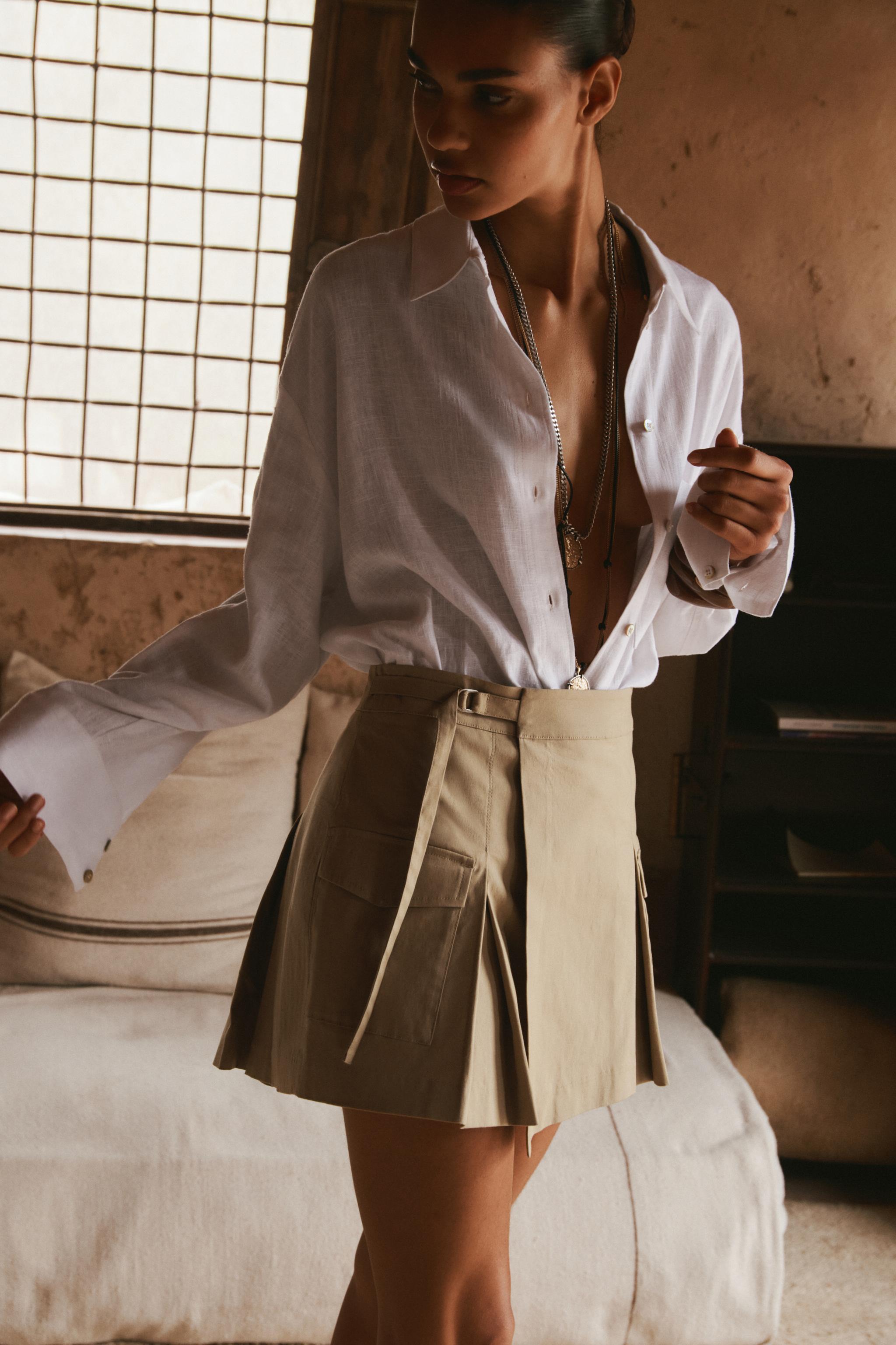 ZARA, Cargo Skort