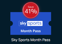 Now TV Sky Sports Pass | 1 month |