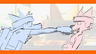 An early sketch of character design for The Bad Guys 2 animation