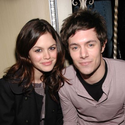 Adam Brody and Rachel Bilson attend the afterparty for the Marc Jacobs Fall 2006 Fashion Show