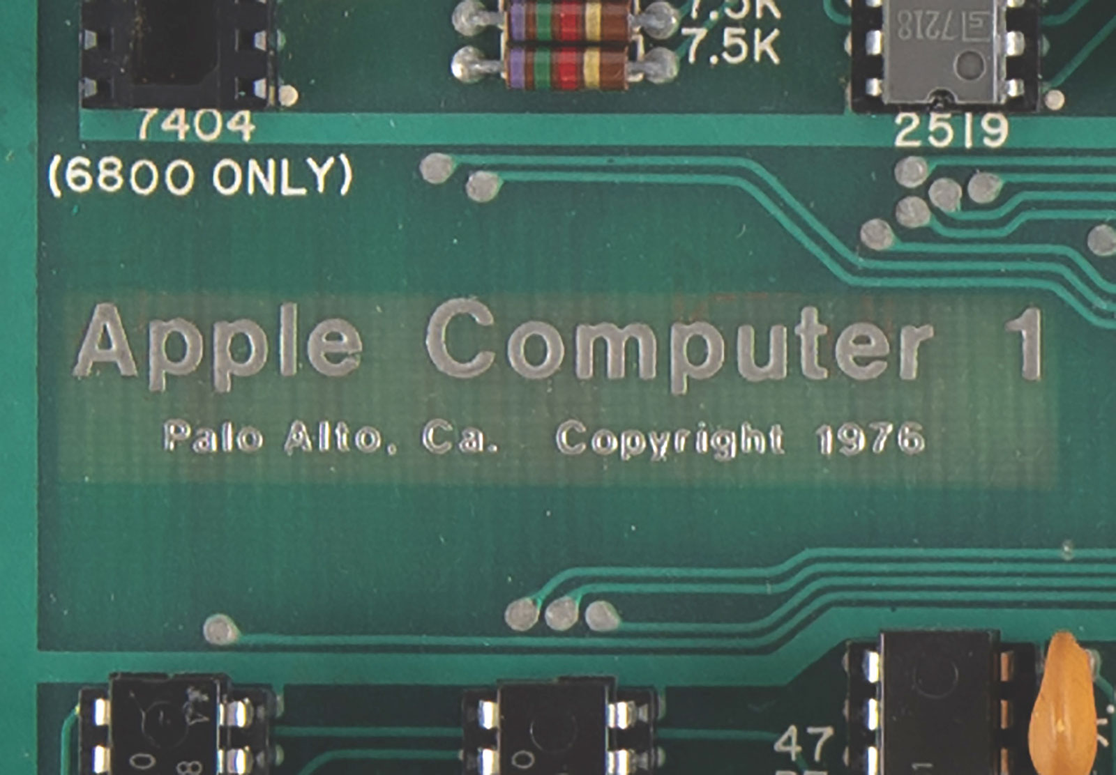 Byte Shop wooden cased Apple-1 computer auction