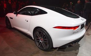 White colour Jaguar F-Type Coupé