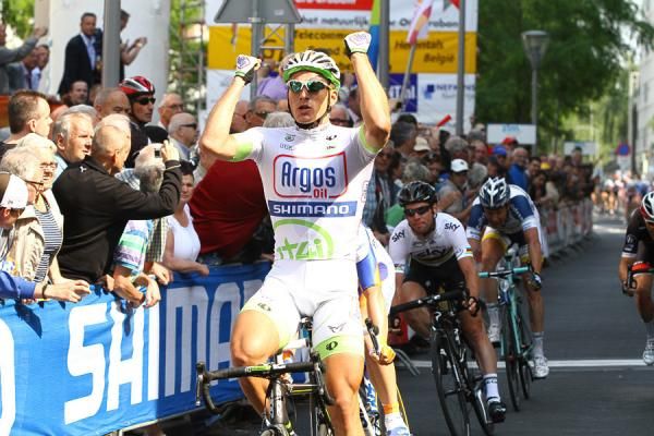 Marcel Kittel can't believe he has slayed Renshaw and Cavendish