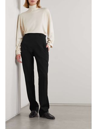 Telemaco Wool-Twill Tapered Pants