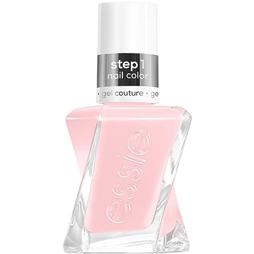 Essie Gel Couture Long-Lasting Nail Polish, 8-Free Vegan, Sheer Pink, Sheer Fantasy, 0.46 Fl Oz