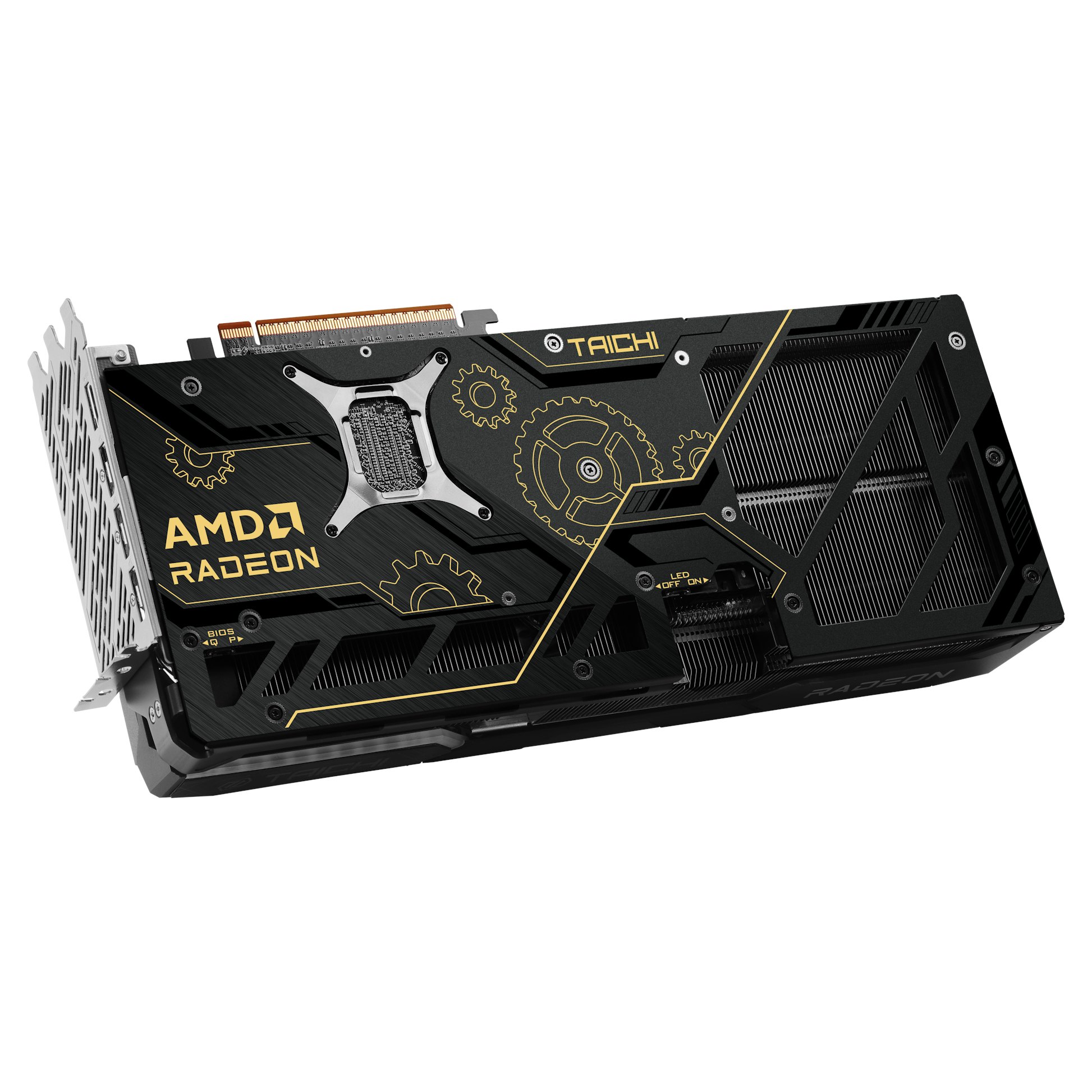 Asrock Radeon RX 9070 XT Taichi OC graphics card for PC gaming