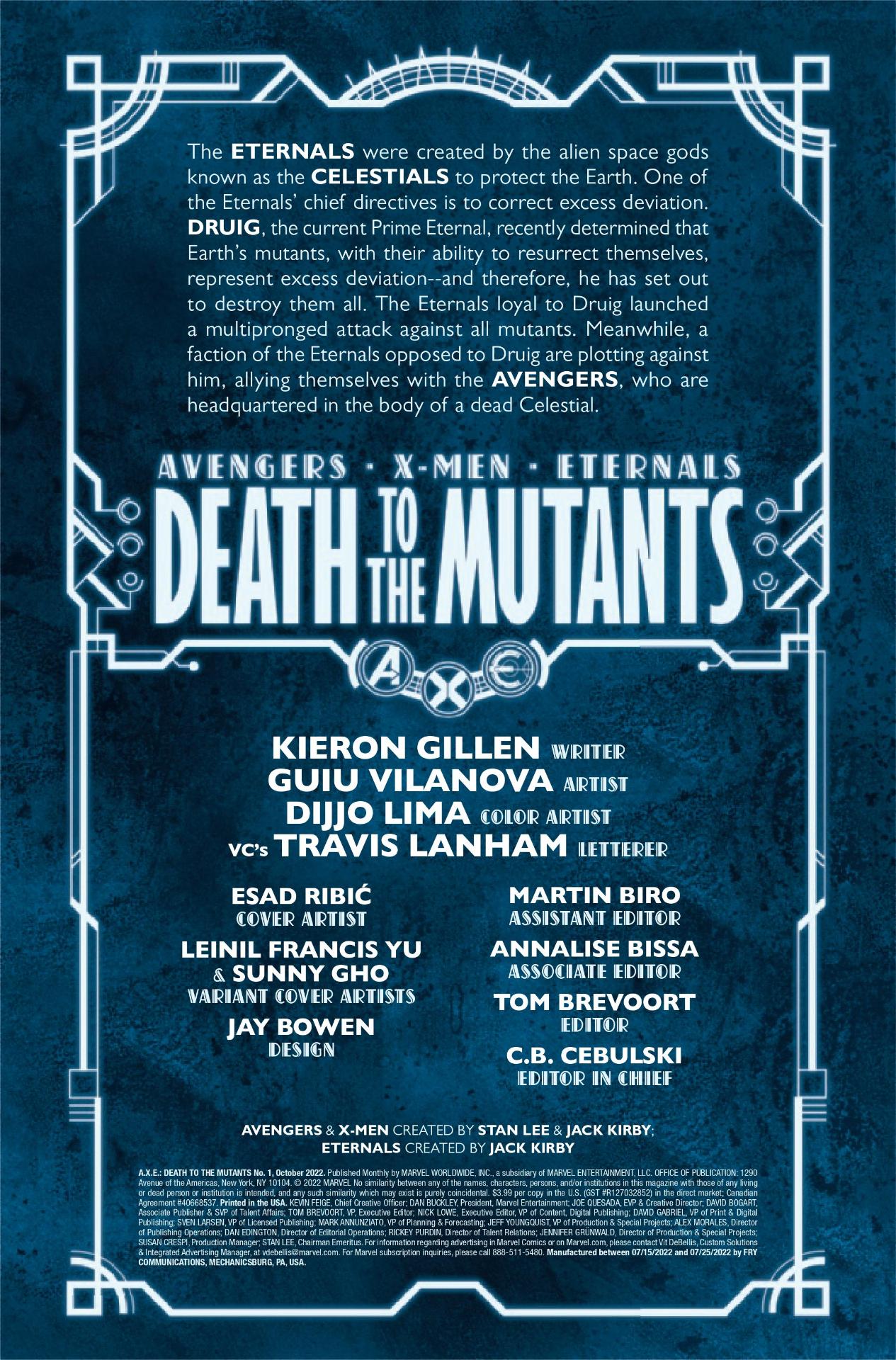 AXE: Death to Mutants #1