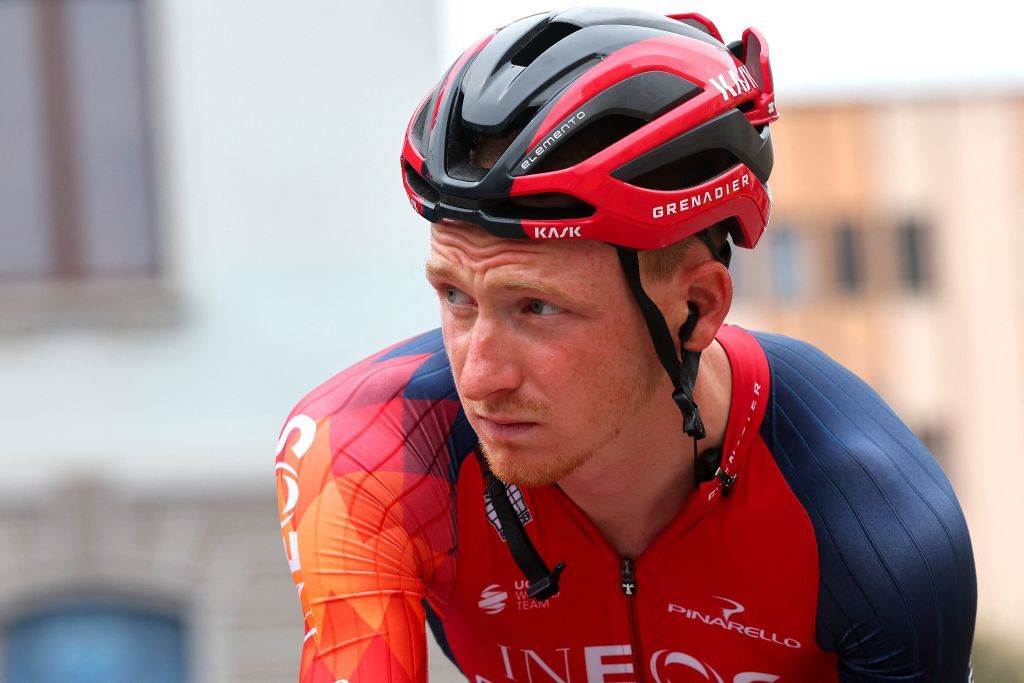 Tao Geoghegan Hart (Ineos Grenadiers) at the 2023 Giro d&#039;Italia