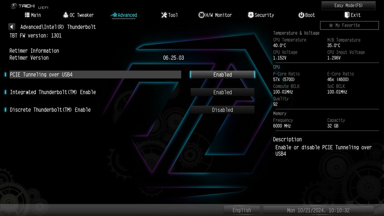 ASRock Z890 Taichi Lite