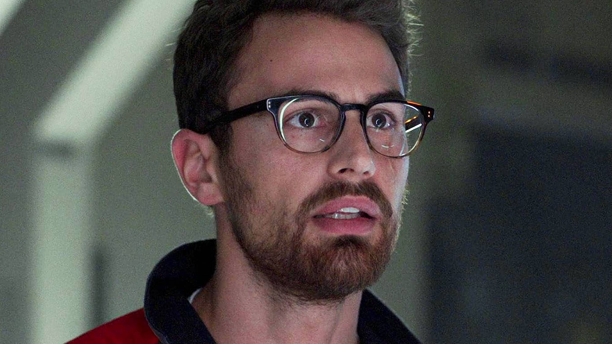 Theo James in "Archive" movie (2020)