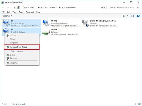 How To Set Up And Manage A Network Bridge Connection On Windows 10 ...