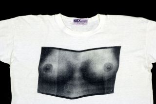 1975 t-shirt from Malcolm & Vivienne Westwood's "Sex" boutique
