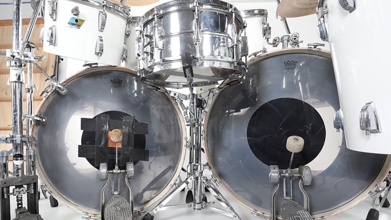 Alex Van Halen 1980 Ludwig drum kit