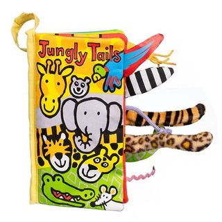 Jellycat Jungly Tails Children's Soft Book
