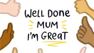 Mother's Day thumbs up card