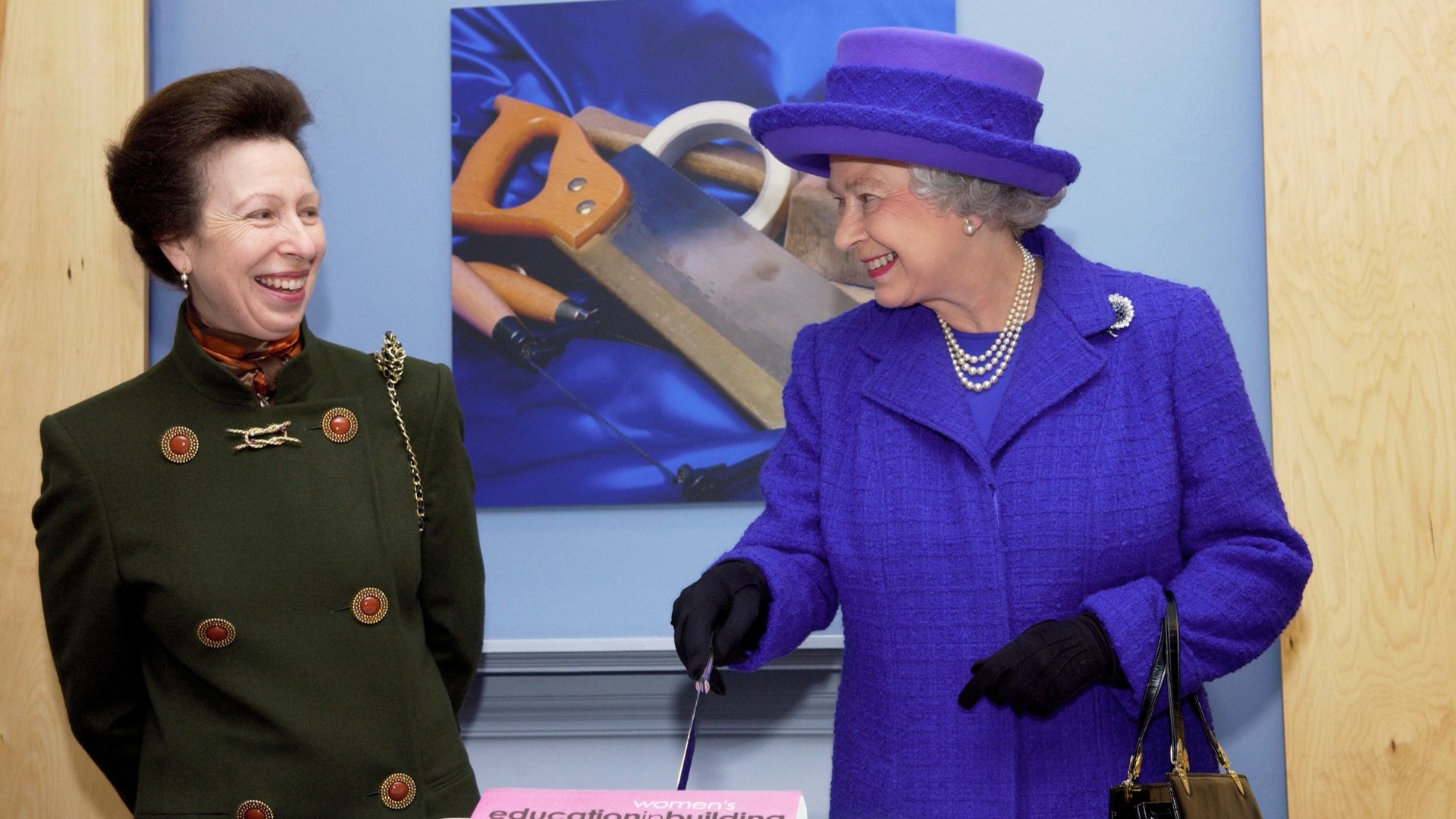 Princess Anne and Queen Elizabeth II