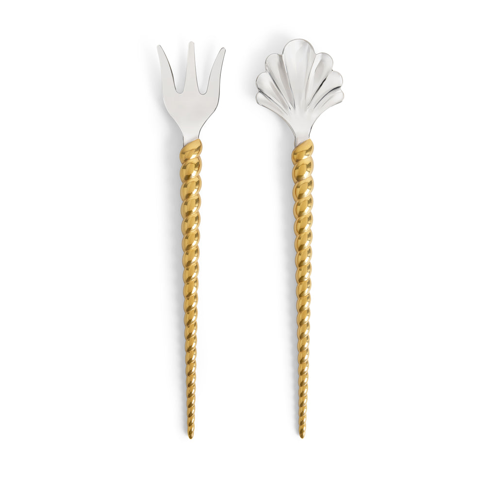 Jessica Mccormack Shell Serving Set - Gold (2-Piece Set)