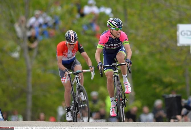 Diego Ulissi (Lampre-Merida) wins stage 8 of the Giro d'Italia