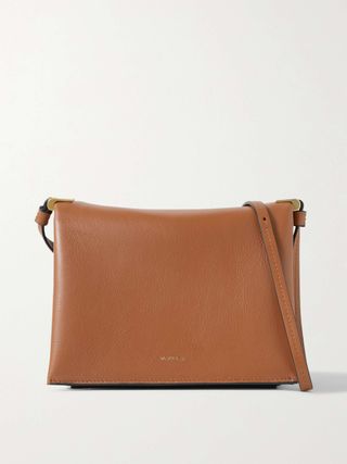 Uma Box Leather Shoulder Bag