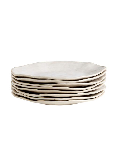 Kiln Dinner Plates by Leanne Ford, Set of 8