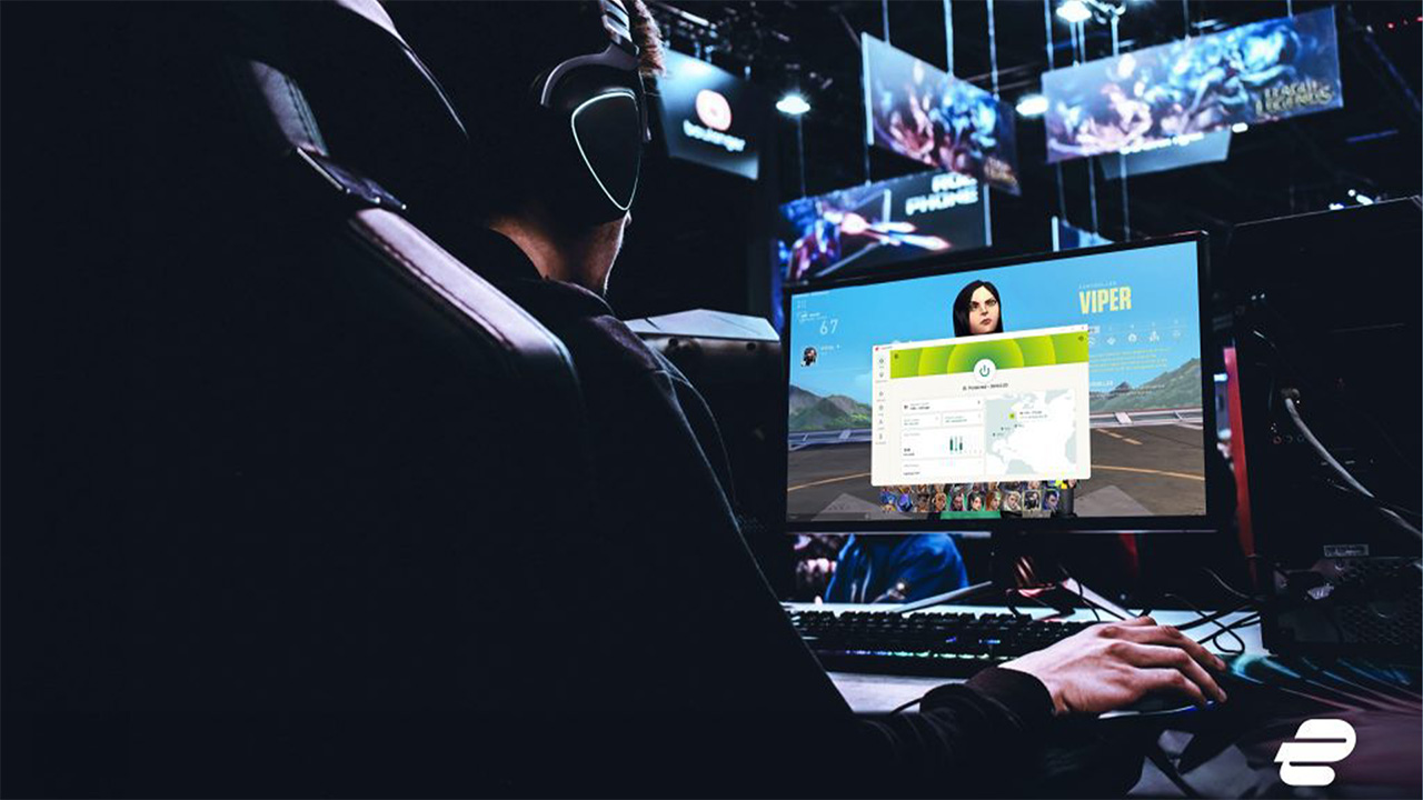 ExpressVPN being used in an Esports competition