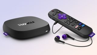 The Roku Ultra and the Roku Voice Remote Pro.