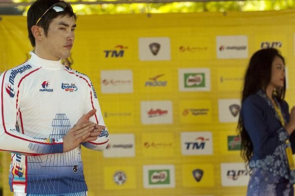 The leading Asian rider after stage one is Sungbaek Park from Korea.