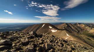 Culebra peak is a mountain in the Sangre de Cristo range of the Colorado Rocky Mountains