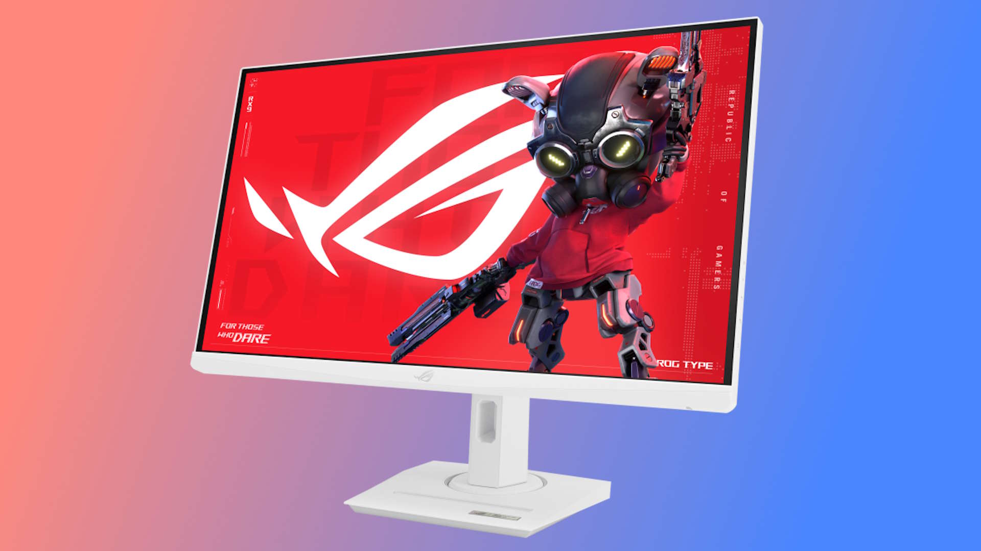 An Asus XG27UCG-W monitor