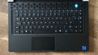 Alienware x15 R2 keyboard