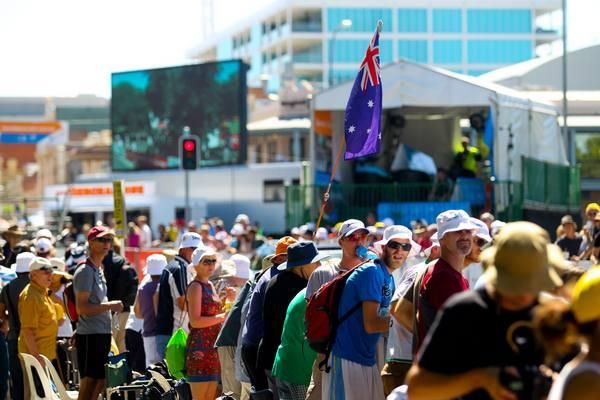 The crowds were out in full force for the crit.