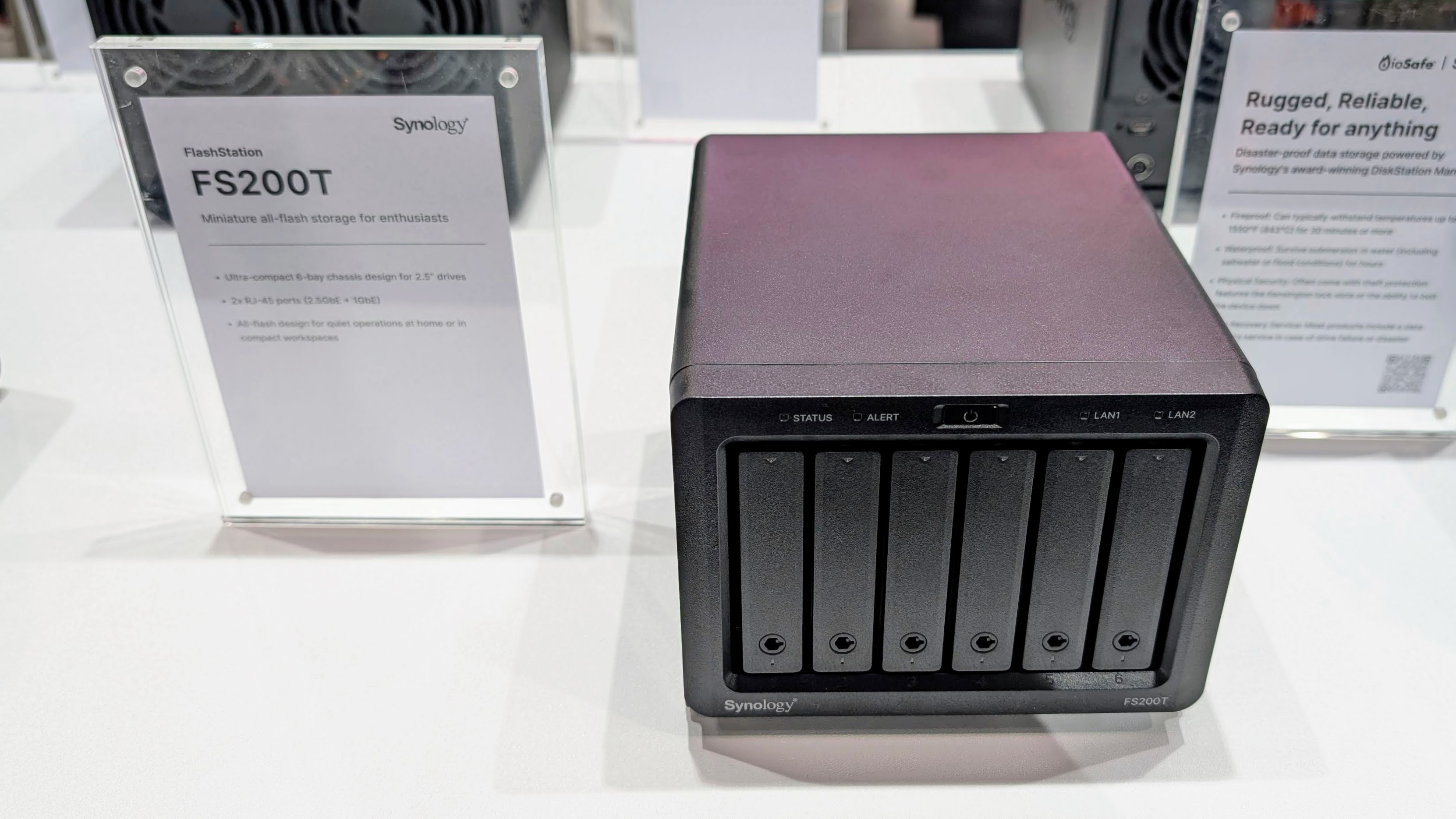 Synology FlashStation FS200T at Computex 2025