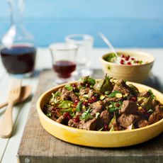 Middle Eastern Lamb With Fresh Figs 