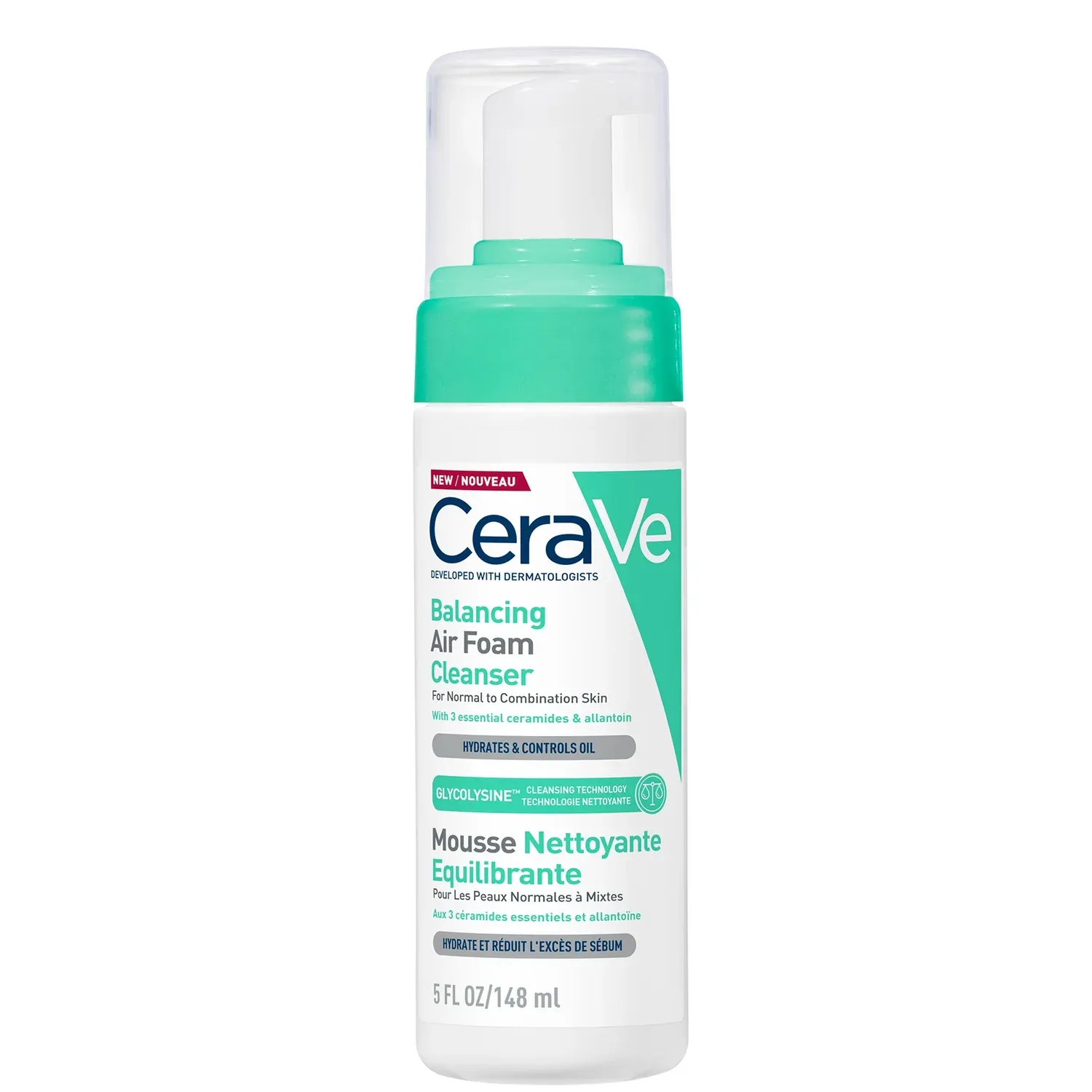 Cerave Balancing Air Foam Foaming Facial Cleanser 150ml