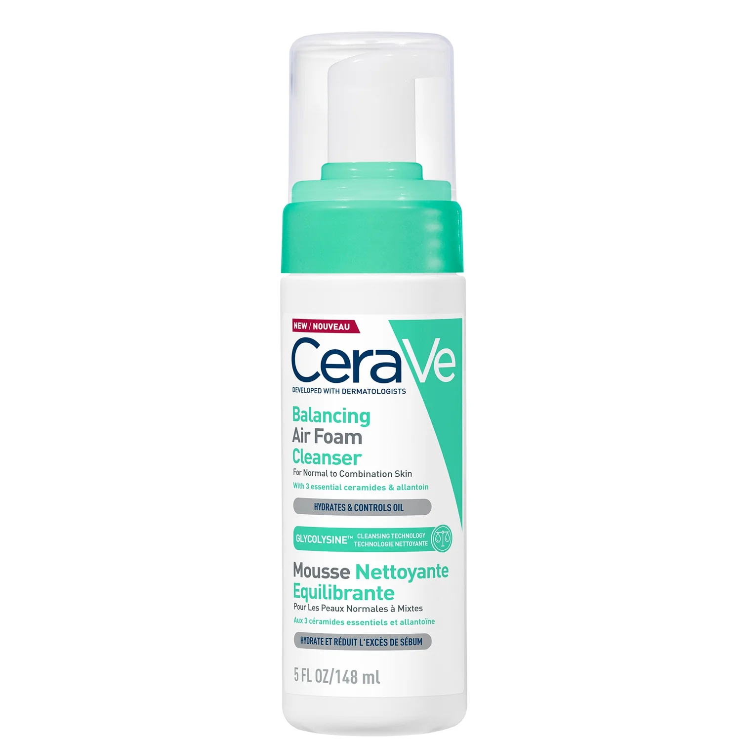 Cerave Balancing Air Foam Foaming Facial Cleanser 150ml