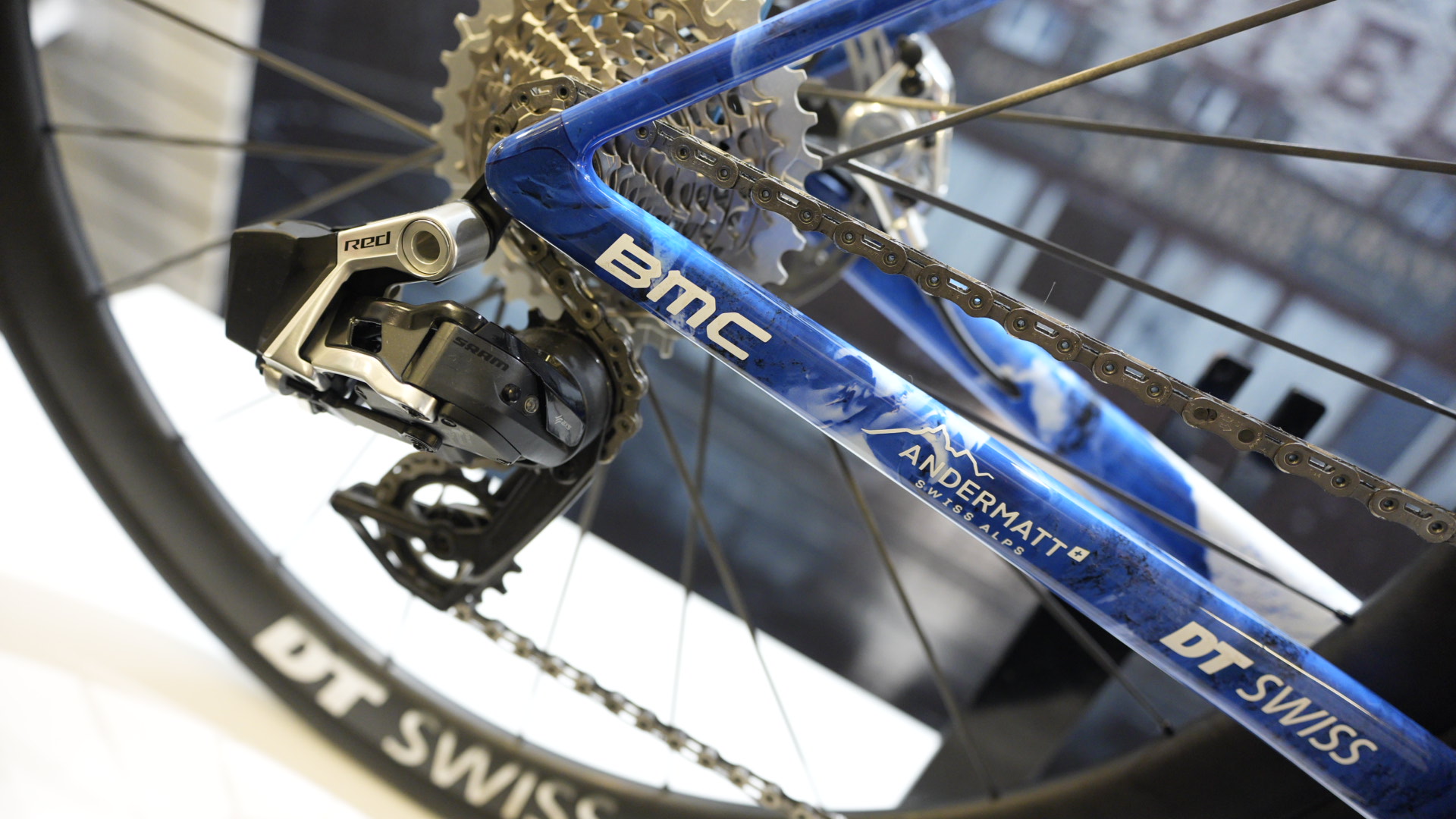 close up details of expensive bikes