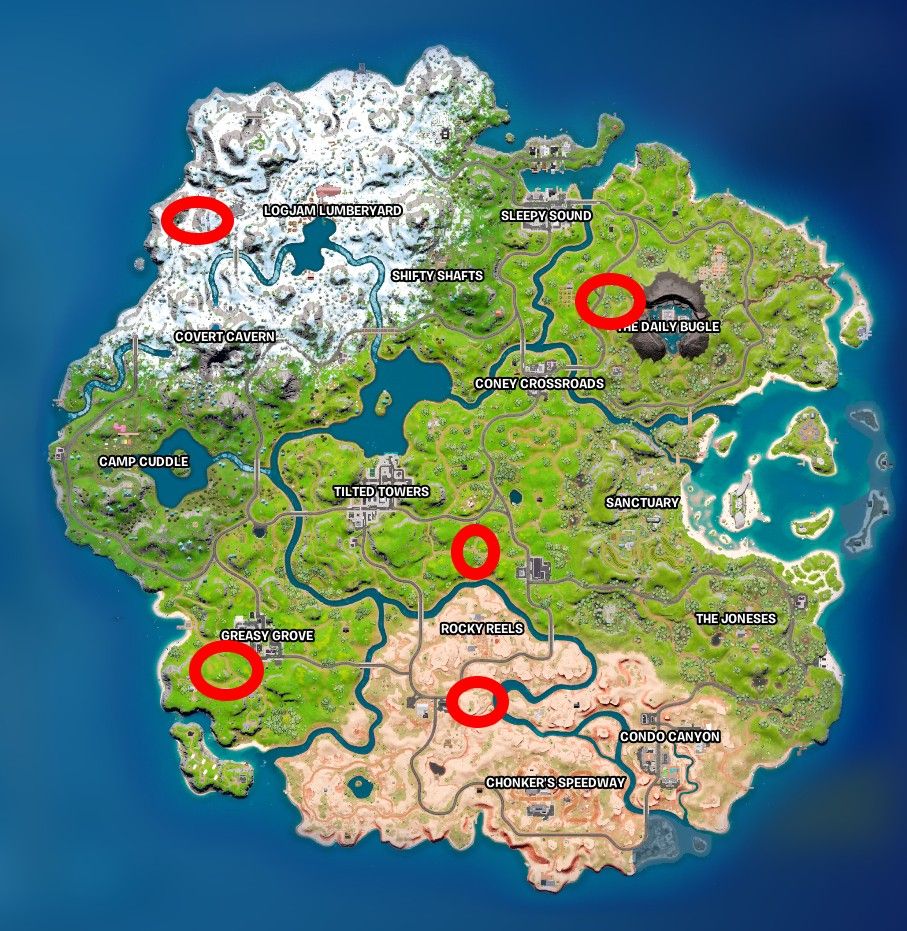 Fly with a chicken Fortnite: Where to find chickens in Fortnite Chapter ...