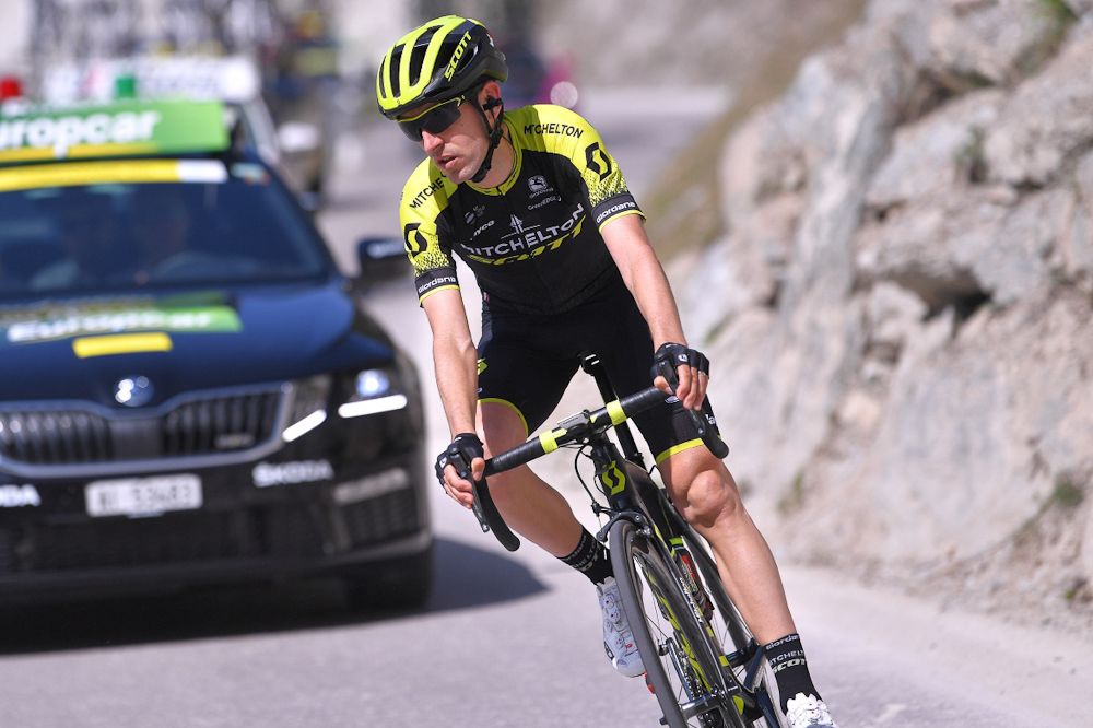 Mikel Nieve (Mitchelton-Scott) during stage 4 at Tour de Romandie