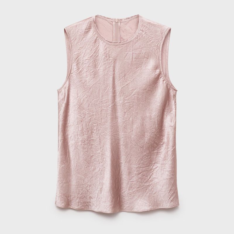pastel pink top from Mango