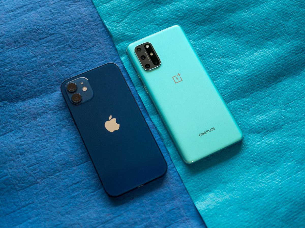 OnePlus 8T vs. iPhone 12