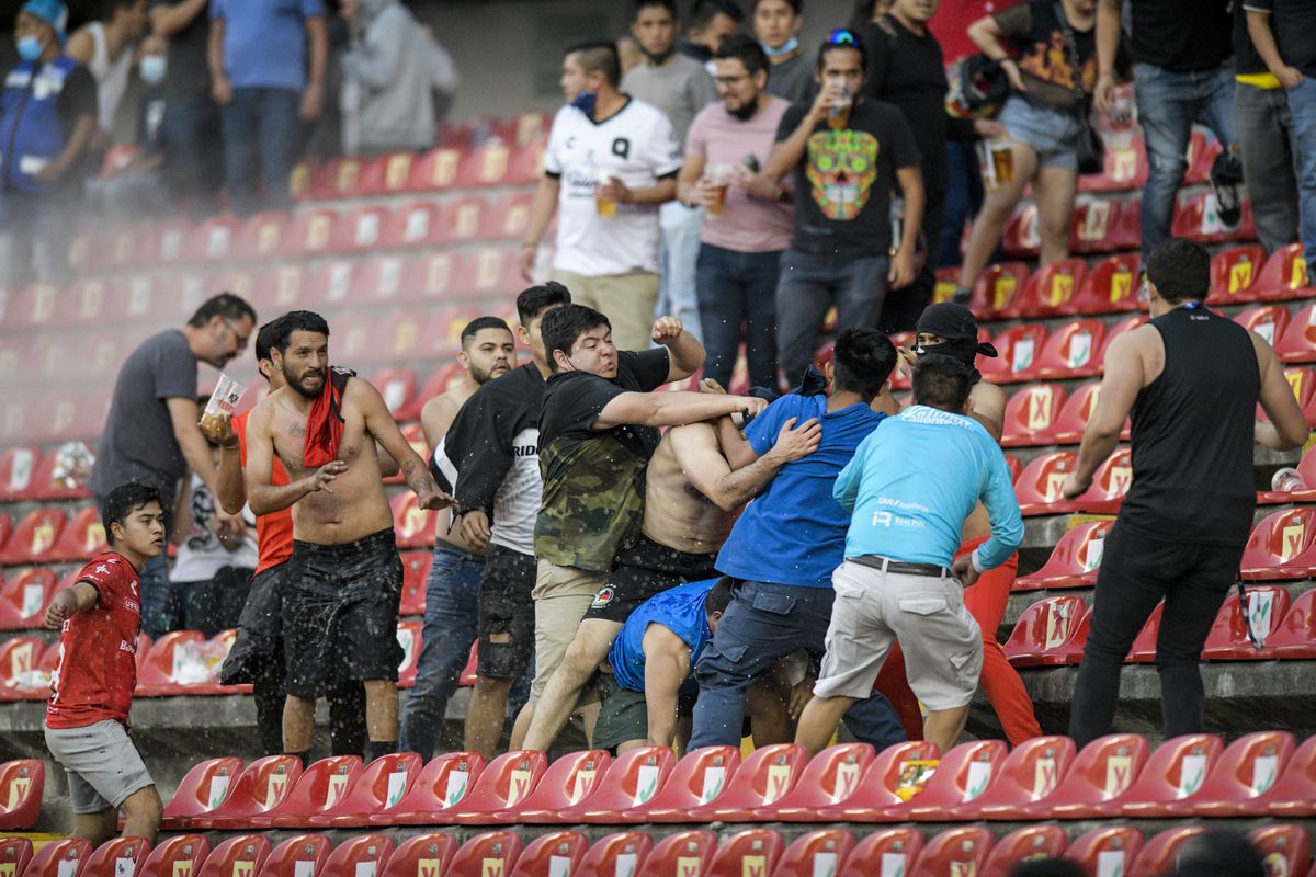 Mexico Soccer Brawl