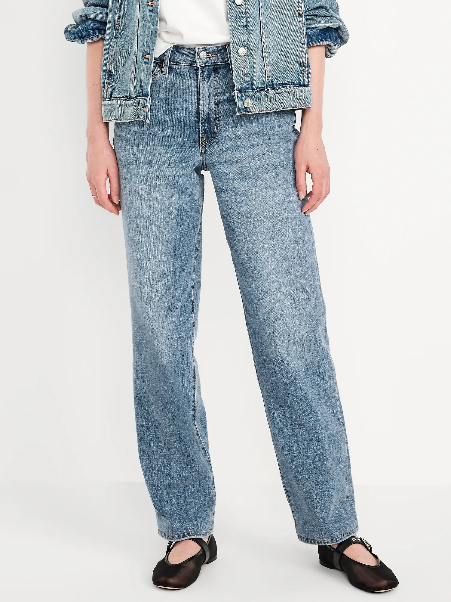 Old Navy, High-Waisted OG Loose Jeans
