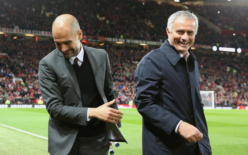 ‘we Are Older’ Guardiola Laughs Off Calming Of Mourinho Rivalry Fourfourtwo