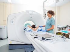 CT scan machine