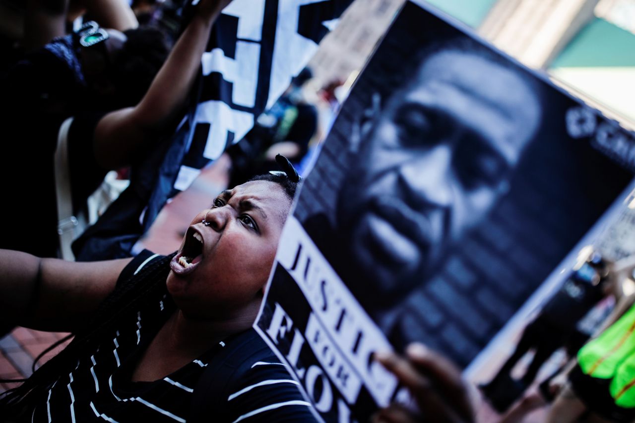 A protester.